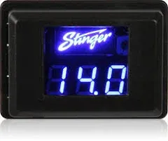 SVMB Voltage Gauge (Blue Display) - ONE YEAR Warranty