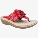 Cliffs by White Mountain Women's Cynthia Thong Sandal