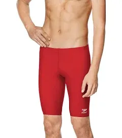 Speedo Men&#039;s Solid Endurance Jammer, 30, Navy