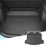 powoq Floor Mat Compatible 2022-2024(Fit Sedan, Rear Trunk Mat+Floor Mat)