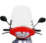 MMG Scooter Windshield 3mm Clear Plastic Acrylic Comes with Mounting Hardware