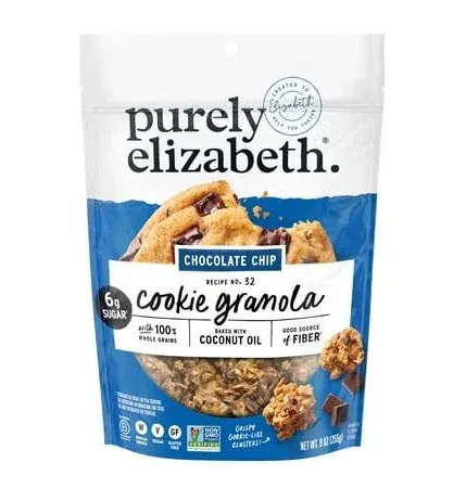 Purely Elizabeth Chocolate Chip Cookie Granola