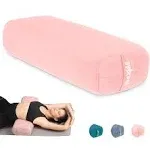 Yes4All Triple-Layer Sponge Yoga Bolster Pillow for Restorative C. Rose 