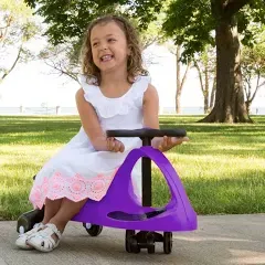 Wiggle Car Ride On - Yellow Roller Coaster Car Ride On Toy Energy Powered