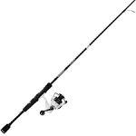 KastKing Crixus Spinning Rod and Reel Combo - 6ft, Medium Light Power, 2pc