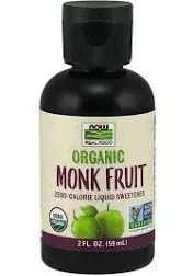 Real Food, Organic Monk Fruit, Zero-Calorie Liquid Sweetener, Pumpkin Spice, 1.8