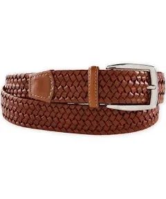 Torino Italian Woven Stretch Leather Belt