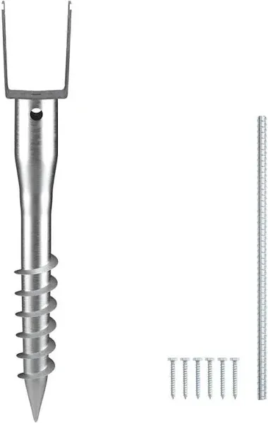 VEVOR No Dig Ground Anchor DIY Screw in Post Stake