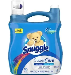 Snuggle Lilies and Linen SuperCare Liquid Fabric Softener, 164 oz.