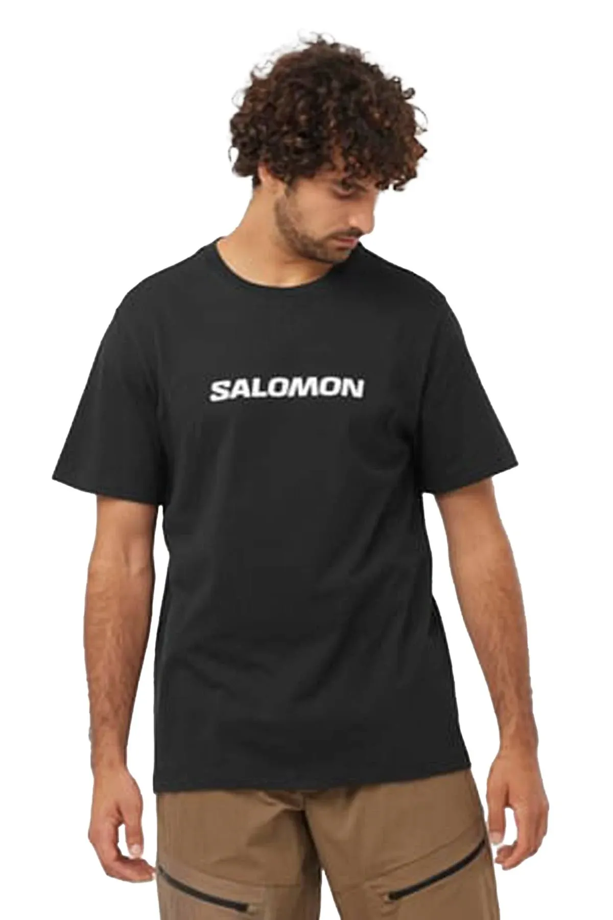 Men's Salomon Logo Performance Short Sleeve Tee