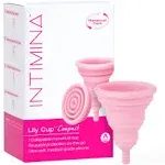 Intimina Lily Cup Compact Size A - Collapsible Period Cup with Flat-fold Design