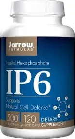 Jarrow Formulas IP6 500 mg. 120 Capsules