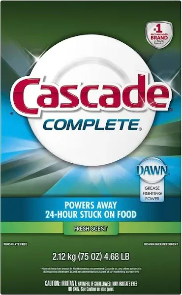 Cascade Complete Dishwasher Detergent Powder