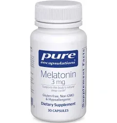 Pure Encapsulations Melatonin 3 mg