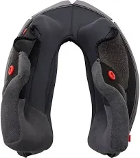 K6/K6 S Cheek Pads - Black/Gray - XL 2018500045619XL