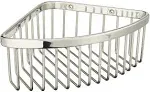 1896s shower Basket Medium Polished Stainless