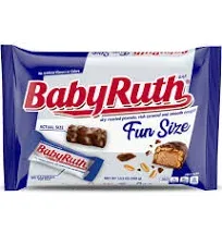 Baby Ruth, Fun Size Candy Bars, Trick or Treat Candy, 19.8 Oz