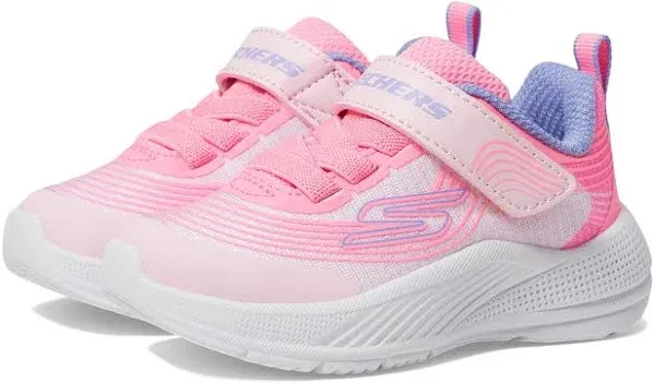 SKECHERS Girls' Microspec Advance Machine Washable Sneakers