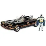 Jada Toys Classic TV Series 1966 Batmobile &amp; Batman Metals Die Cast Car NIB