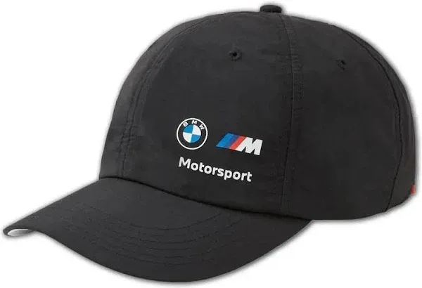 PUMA Men&#039;s Cap - BMW Motorsport Heritage Cap, Polyamide, Logo, Solid Color, One...