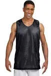 A4 NF1270 Men's Reversible Mesh Tank, Size: Medium, Black