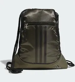 adidas Unisex Alliance II Sackpack, Black/Gold, ONE SIZE