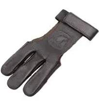 Bear Archery Leather 3 Finger Traditional Archery Shooting Glove