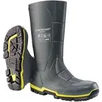 Dunlop Men&#039;s Safety Toe Boots 9 US Gray 1 pair