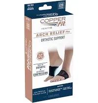 Copper Fit Health Unisex Arch Relief Plus Compression Bands