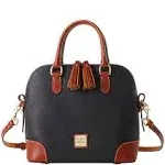 Dooney &amp; Bourke Handbag, Pebble Grain Domed Satchel