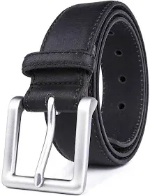 Bonded Leather Belt | Access Denied Black / 32/34