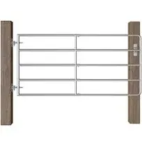 VidaXL 5 Bar Field Gate