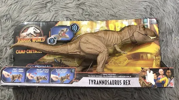 Jurassic World Epic Roarin&#039; Tyrannosaurus Rex Dinosaur Sound T Rex