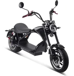 MotoTec Lowboy 60v 20ah 2500w Lithium Scooter Black