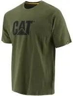 CAT / CATERPILLAR LOGO BLACK XL T-SHIRT heavyweight cotton