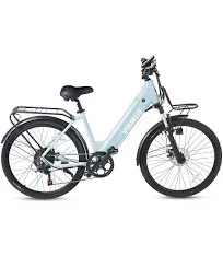 Viribus 26 inch DuoSense Electric City Bike 500w Dual Hall Sensors 7 Speed Shimano Set 48V 15Ah