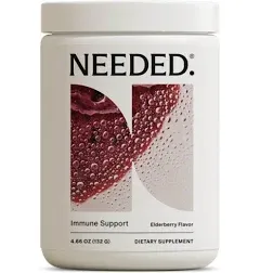 Needed Immune Support Immunity Powder - For the Whole Family - Pregnancy Safe Immunity Supplement - Zinc with Elderberry - Easy-to-Take