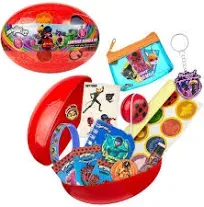 Miraculous 13pc Surprise Miracle Box Zag Heroez Themed Ladybug and Cat Noir Toys