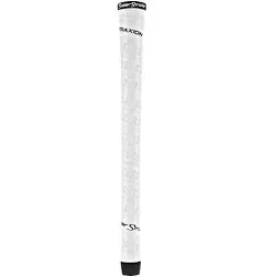 SuperStroke Traxion Wrap Gold Club Grip, White (Oversize) | Advanced Surface Texture That Improves Feedback and Tack | Extreme Grip Provides Stability and Feedback | Transfer Speed More Effectively