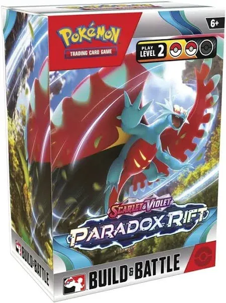 Pokemon Scarlet & Violet Paradox Rift Build & Battle Box