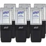 Purell , ES1 Hand Sanitizer Dispenser Starter Kit, 450 mL, Graphite, 6/Pk