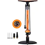 GOBKO Bike Floor Pump with Gauge