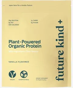 future kind + Vegan Vanilla Protein Powder,  20g Servings  2lb