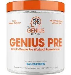 The Genius Brand Genius Pre Workout Caffeine-Free