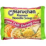 Maruchan Ramen Noodle Soup, Lime Chili Shrimp Flavor - 3 oz