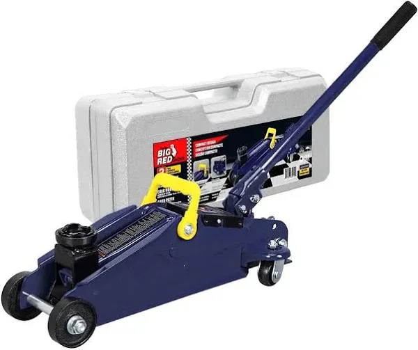 Big Red 2 Ton Floor Jack with Storage Case DarkSlateBlue AT82012U