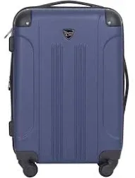 Travelers Club Chicago Expandable Spinner Carry-On Luggage Pink