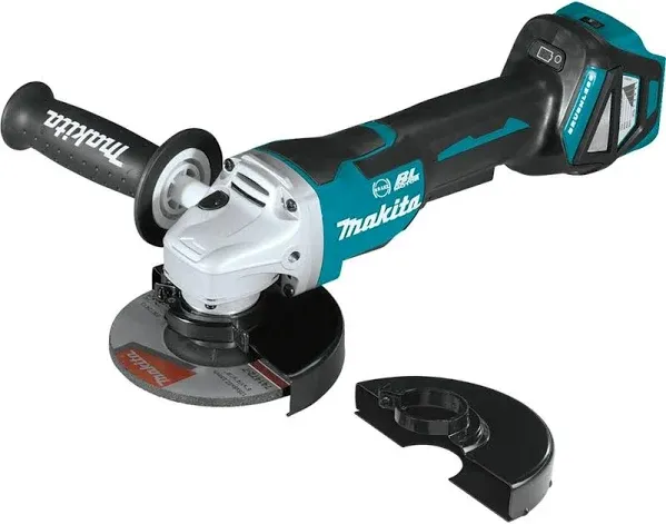 Makita Angle Grinder 18-V+Adjustabl<wbr/>e Handle Position+Varia<wbr/>ble Speed (Tool-Only)