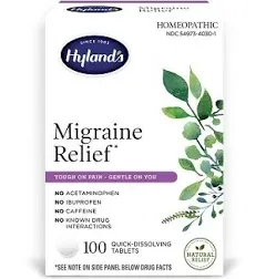 Hyland's Migraine Relief Tablets