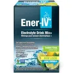 Ener-IV Electrolyte Hydration & Energy Drink Potassium Vitamin C & Zinc Electrolytes Powder Packets - Muscle Recovery & Immunity Sports Drinks for Women & Men Low Sugar Vegan, Mixed Berry - 12 Count